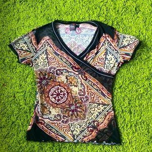 Vintage Boho Top Excellent Condition